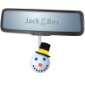 (2005) Jack in the Box SNOWMAN Car Antenna Ball / Auto Dashboard Accessory 